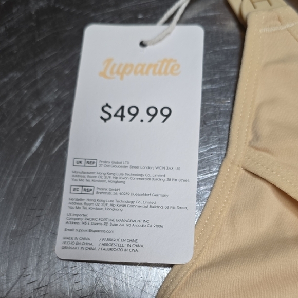 Women's Tan Handsfree Pumping, Nursing Bra. Size Small - Picture 2 of 5